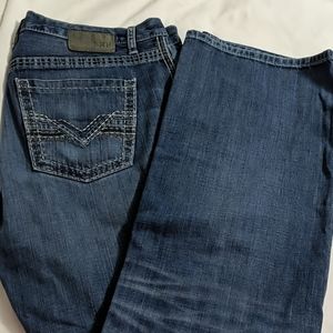 Men's Buckle Jeans